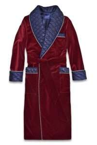1burgundy deluxe 1, Dressing Gowns and Pajamas by Baturina Homewear