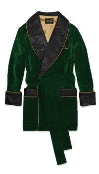 3 1velvet smoking jacket elegance1, Dressing Gowns and Pajamas by Baturina Homewear