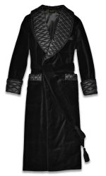black velvet dressing gown 1, Dressing Gowns and Pajamas by Baturina Homewear