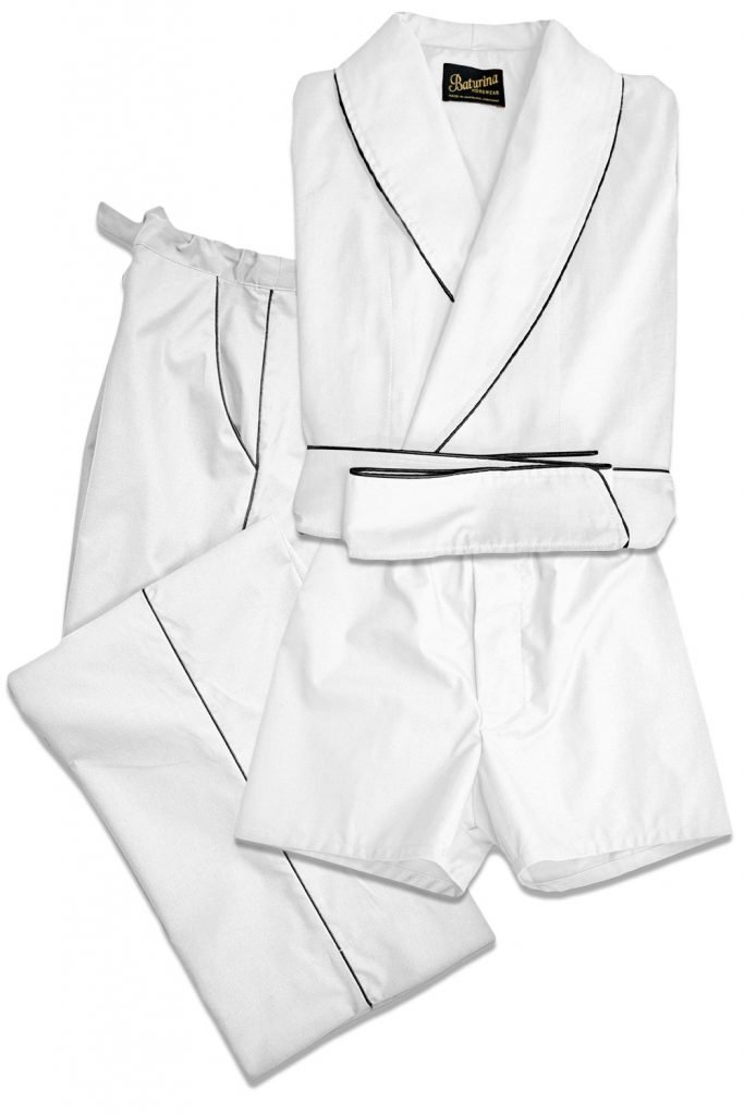 white set robe pants, Dressing Gowns and Pajamas by Baturina Homewear