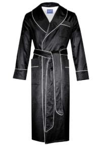 black satin dressing gown, Dressing Gowns and Pajamas by Baturina Homewear
