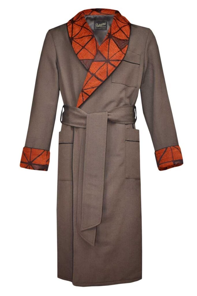 orange brown dressing gown, Dressing Gowns and Pajamas by Baturina Homewear