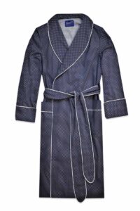 8gray dots cotton set, Dressing Gowns and Pajamas by Baturina Homewear