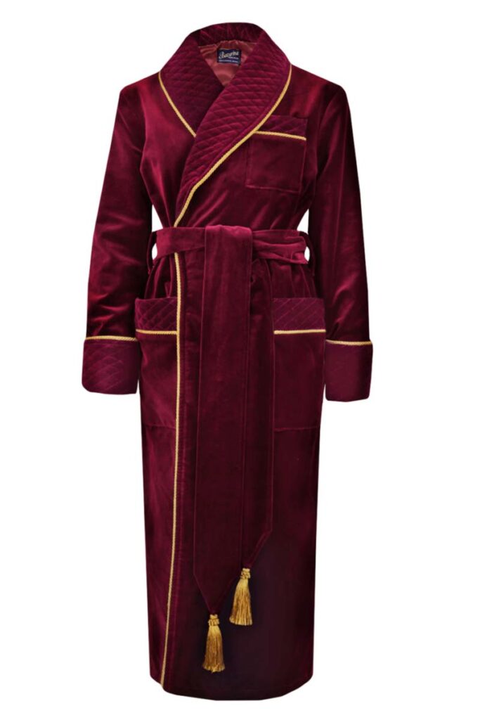 brg ladies velvet robe men, Dressing Gowns and Pajamas by Baturina Homewear
