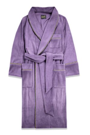 lavender3 fleece dressing gown robe extra warm, Dressing Gowns and Pajamas by Baturina Homewear