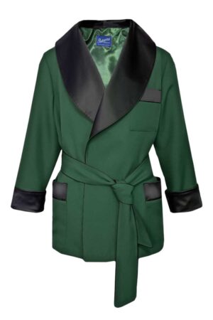 green1 hefner robe, Dressing Gowns and Pajamas by Baturina Homewear