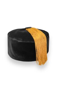 black historical smoking cap velvet hat, Dressing Gowns and Pajamas by Baturina Homewear