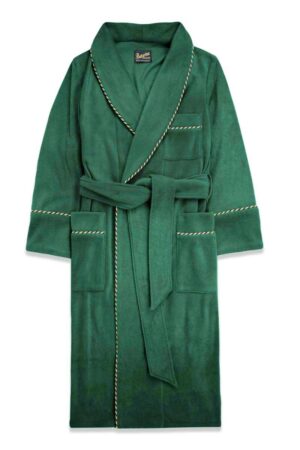 green fleece robe4, Dressing Gowns and Pajamas by Baturina Homewear