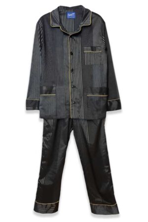 1striped gentleman pajamas, Dressing Gowns and Pajamas by Baturina Homewear