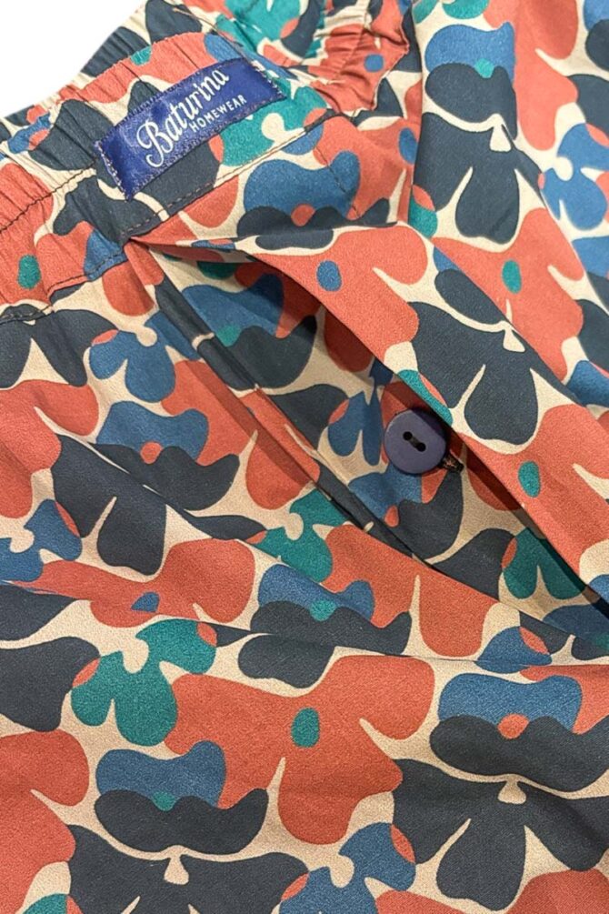 Herren Boxershorts Floral Baumwolle – Bild 2