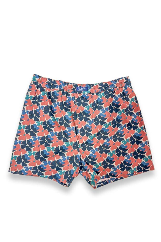 Herren Boxershorts Floral Baumwolle – Bild 1