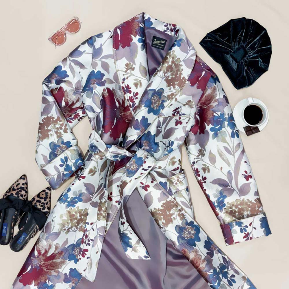 women robe category square icon, Dressing Gowns and Pajamas by Baturina Homewear