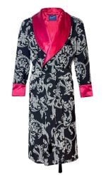 1pink black dressing gown, Dressing Gowns and Pajamas by Baturina Homewear