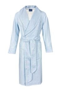 blue cotton dressing gown, Dressing Gowns and Pajamas by Baturina Homewear