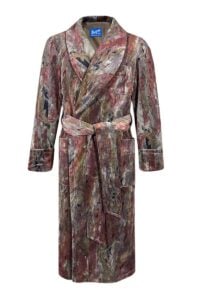 sherlock holmes robe velvet dressing gown, Dressing Gowns and Pajamas by Baturina Homewear