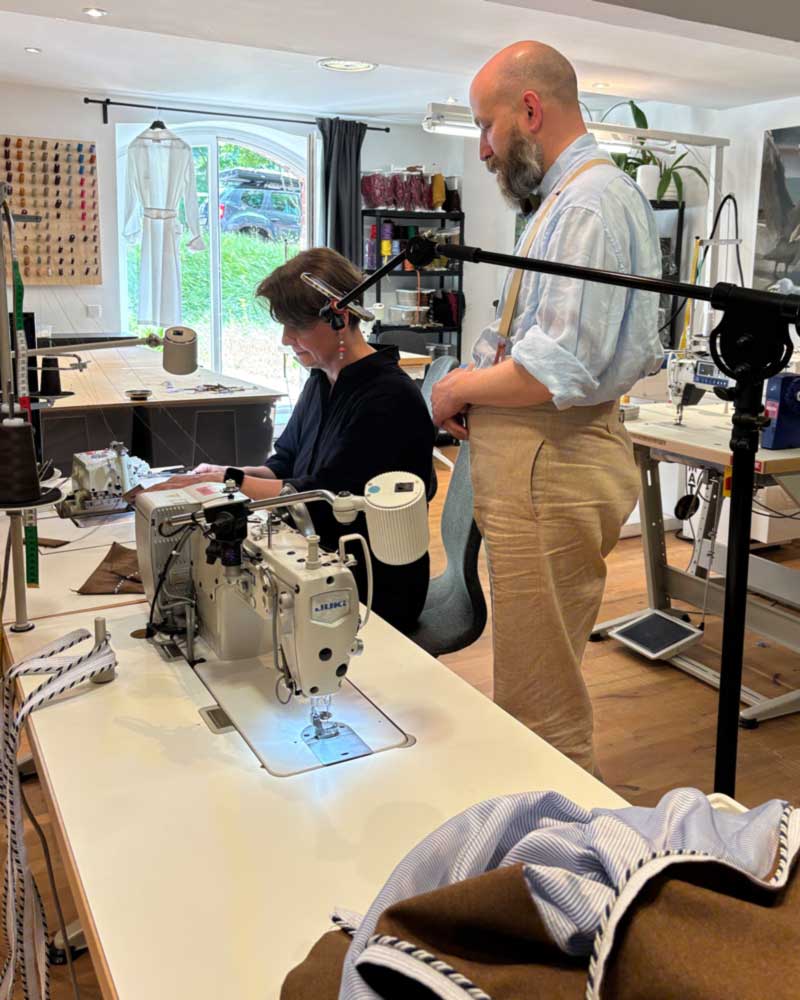 wool robe1, Dressing Gowns and Pajamas by Baturina Homewear