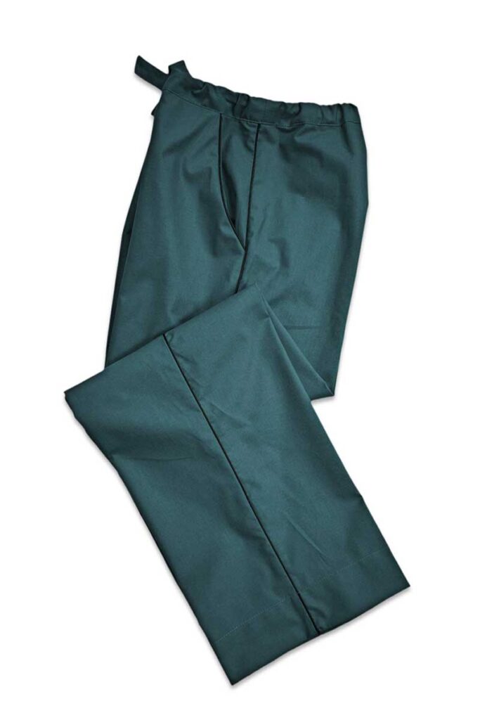 1trousers emerald5 summer robes, Dressing Gowns and Pajamas by Baturina Homewear