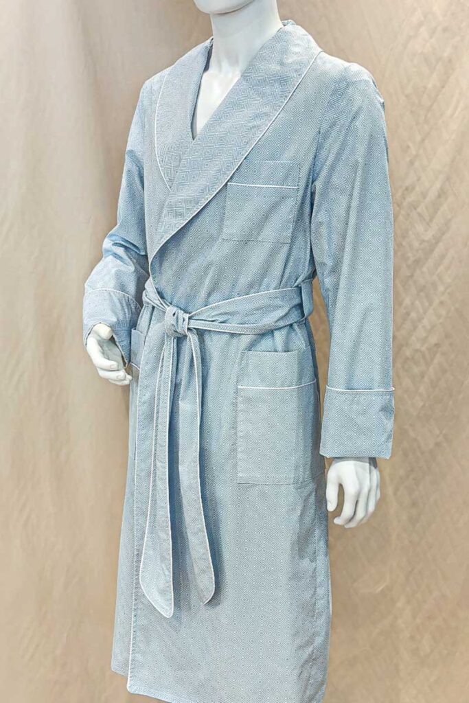 blue medallion summer robes, Dressing Gowns and Pajamas by Baturina Homewear