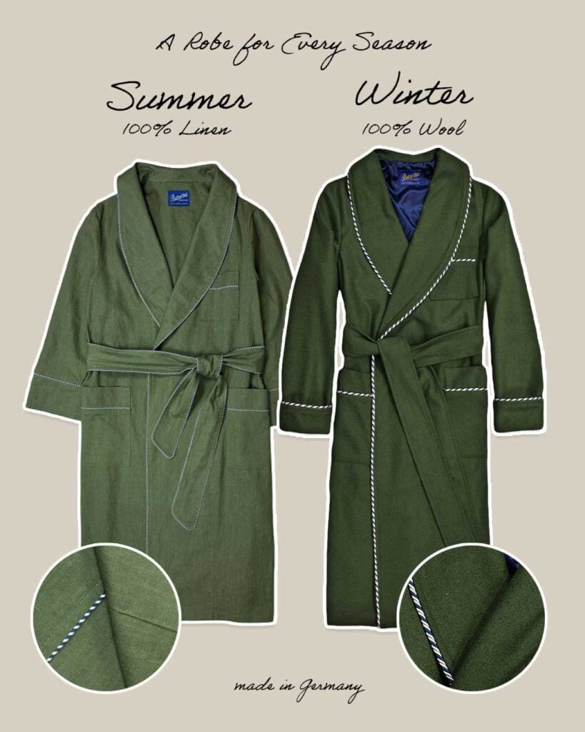 summer winter robe, Dressing Gowns and Pajamas by Baturina Homewear