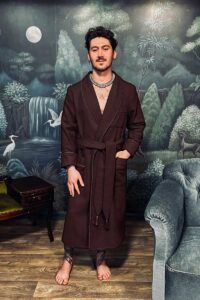 wool6 dressing gown photoshooting, Dressing Gowns and Pajamas by Baturina Homewear