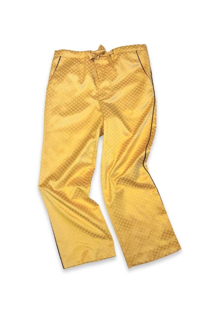 1gold jacquard trousers, Dressing Gowns and Pajamas by Baturina Homewear