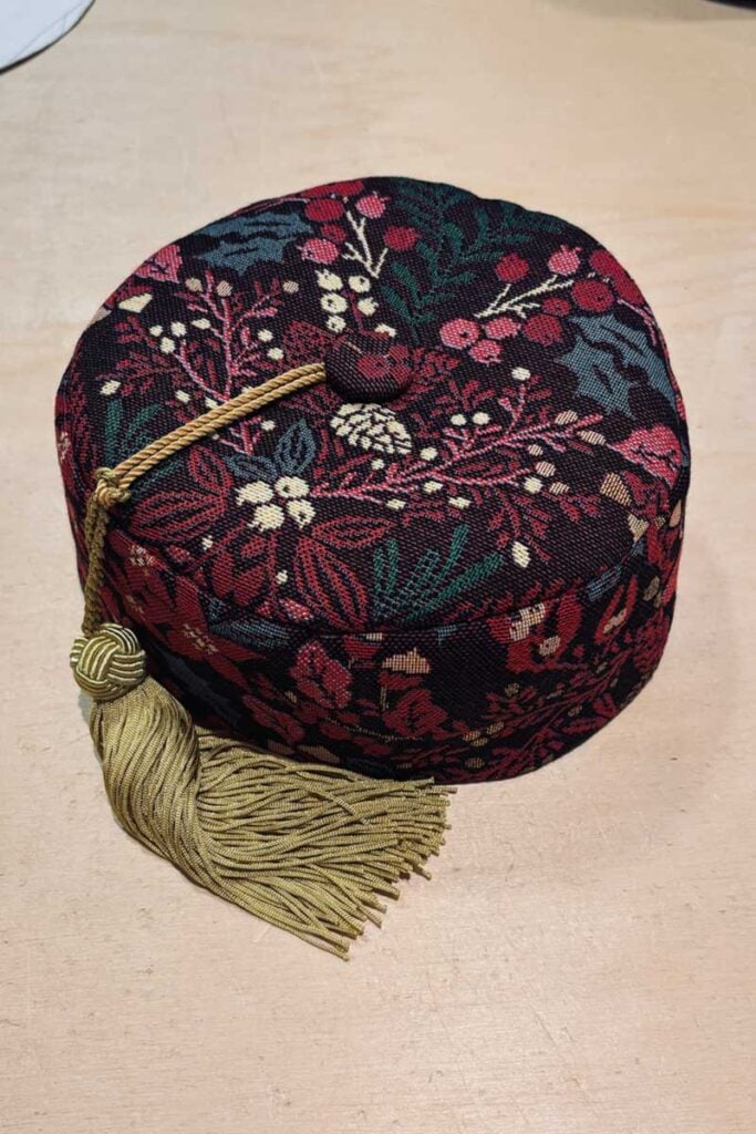 4smoking cap one of a kind, Dressing Gowns and Pajamas by Baturina Homewear